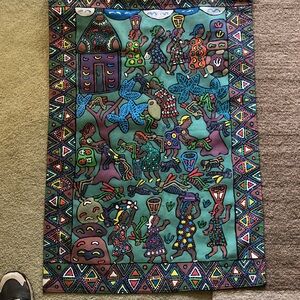 Hispanic Cultural Art Canvas